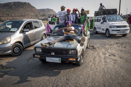 Scenes from Maseru as residents cast their votes