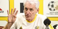 Hugo Broos, coach of Bafana Bafana. (Photo by Darren Stewart/Gallo Images)