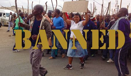 SA's banned gatherings: Goodbye Constitution, we hardly knew you