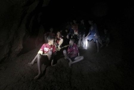 Fresh navy video shows Thai cave boys in "good health"