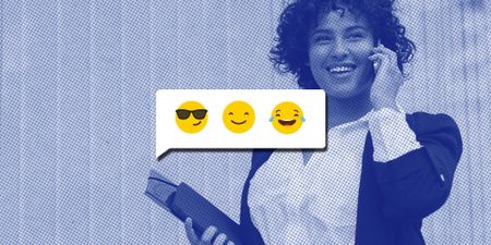 When it just ain’t peachy — can a smiley face land you in HR’s inbox?