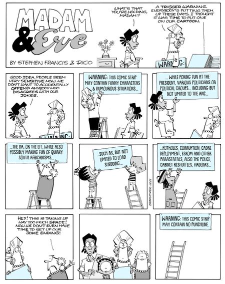 WARNING: May Contain Satirical Humour