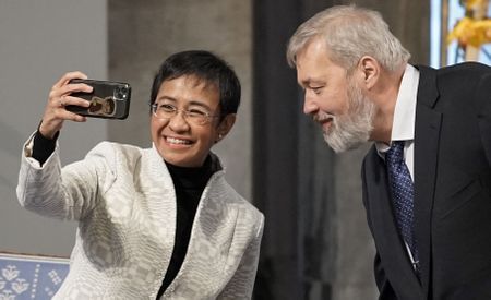 Nobel laureate Maria Ressa: Technology and social media are corroding democracy - we’re at a sliding door moment