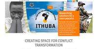 The Ithuba Conflict Resolution Foundation homepage (Screenshot: ICRF website)