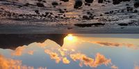 Sunset at Tinswalo, Chapmans Peak, Cape Town. 5 April 2021.