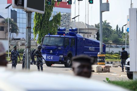 Nigerian police use teargas to quash protests over separatist leader's detention