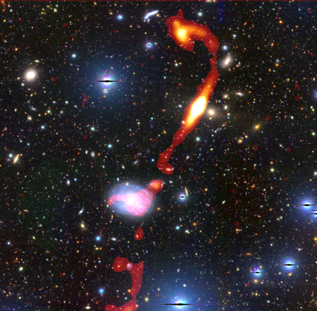 South African telescope discovers a giant galaxy that’s 32 times bigger than Earth’s