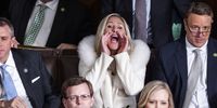 epaselect epa10453727 Republican Representative from Georgia Marjorie Taylor Greene shouts 'liar' as US President Joe Biden delivers his State of the Union address before a joint session of Congress in the United States House of Representatives chamber of the US Capitol in Washington, DC, USA 07 February 2023.  EPA-EFE/JIM LO SCALZO