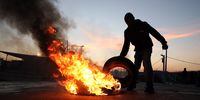 Alexandra township residents barricade roads with burning tyres during a service delivery protest. (Photo: Gallo Images / Sowetan / Sandile Ndlovu)