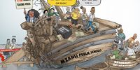 Teachers overboard