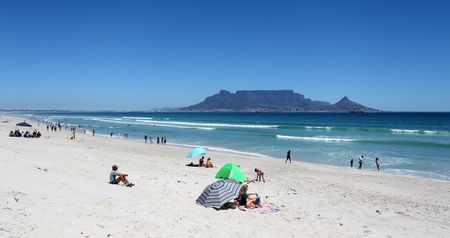 Bloubergstrand Beach outside Cape Town could lose its shoreline by the end of the century