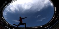 epa09387048 Yuki Hashioka of Japan  competes in the Men's Long Jump final during the Athletics events of the Tokyo 2020 Olympic Games at the Olympic ?Stadium in Tokyo, Japan, 02 August 2021.  EPA-EFE/DIEGO AZUBEL