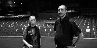 Roger Ballen and Marguerite Rossouw on stage planning for Hänsel und Gretel.