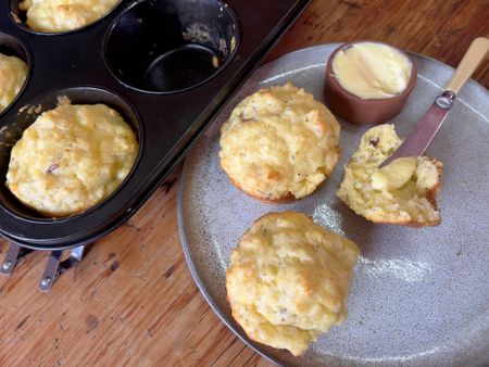 Lekker brekker Monday: Bacon & cheese muffins