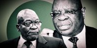 Former president Jacob Zuma, left, and Deputy Chief Justice Raymond Zondo. (Illustrative image sources: 2019 Tiso Blackstar Group / Thulani Mbele | Financial Mail / Freddy Mavunda)