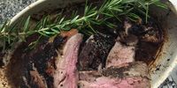 Tapenade lamb. (Photo: Rosemarie Saunders)