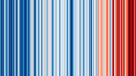 Climate change stripes cast a dire shadow on the world