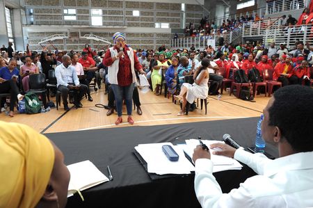 Rowdy Khayelitsha NHI public hearing split along party lines