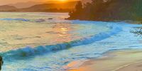 Sunset on Libanona Beach. Photographer: Roelof Camminga