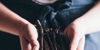The plump and fragrant vanilla beans sourced direct from farmers in Uganda should never be wrapped in plastic. Store them in wax paper, linen, or glass jars to preserve freshness and flavour. (Photo: Supplied)<br>