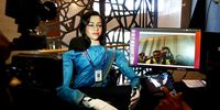Indian Space Research Organisation ISRO's Lady robot 'Vyomamitra' is on display at the International conference on 'Human Space flight and Exploration and The Challenges and Future Trends' in Bangalore, India, 23 January 2020. ISRO unveiled Vyom Mitra a half-humanoid astronaut that will simulate human functions before real astronauts will ride to space in the first test flight of the human space mission Gaganyaan. India's second attempt to land on the lunar surface, Chandrayaan-3, was approved by the government and it could happen in 2020.  EPA-EFE/JAGADEESH NV