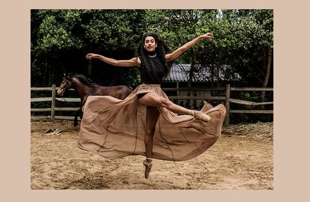 Dancing to a new tune – ballet classes with visors and masks