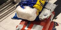 A suspect was arrested in Ethiopia after police in Gauteng flaggged her as possibly having fetched drugs in Brazil destined for South Africa. Cocaine worth R5.4million was discovered. (Photo: SA Police Service)