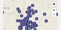 Map of Gauteng parkruns. Image: Supplied