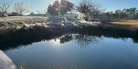 Icy golf course. Photographer: Jean Richter