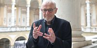 Nobel Prize in Physics winner Francis Halzen meets the press in Turin