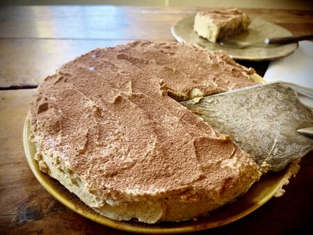 Throwback Thursday: Rich coffee caramel cake