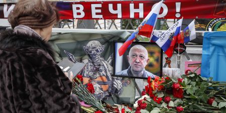 Candles, carnations and a sledgehammer — a requiem for warlord Yevgeny Prigozhin