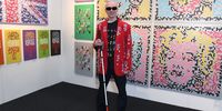 Clarke Reynolds attends the Affordable Art Fair 2023 in Hampstead Heath on May 10, 2023 in London, England. (Photo by David M. Benett/Jed Cullen/Dave Benett/Getty Images)