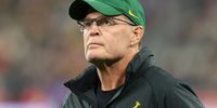 Rassie Erasmus, the South Africa head coach, looks on during the Autumn Nations Series 2025 match between France and South Africa at the Stade de France on November 08, 2025 in Paris, France. (Photo: David Rogers / Getty Images)