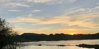 The Orange River at sunset. Photographer: Myen Chetty