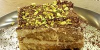 Tiramisu, in a deliciously Indian version, at Punjab. A taste of what is in store at the forthcoming Delhicious right next door, perhaps. (Photo: Tony Jackman)