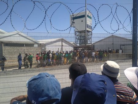 Gold One ‘hostage' situation — tension mounts at Springs mine after police mobilise