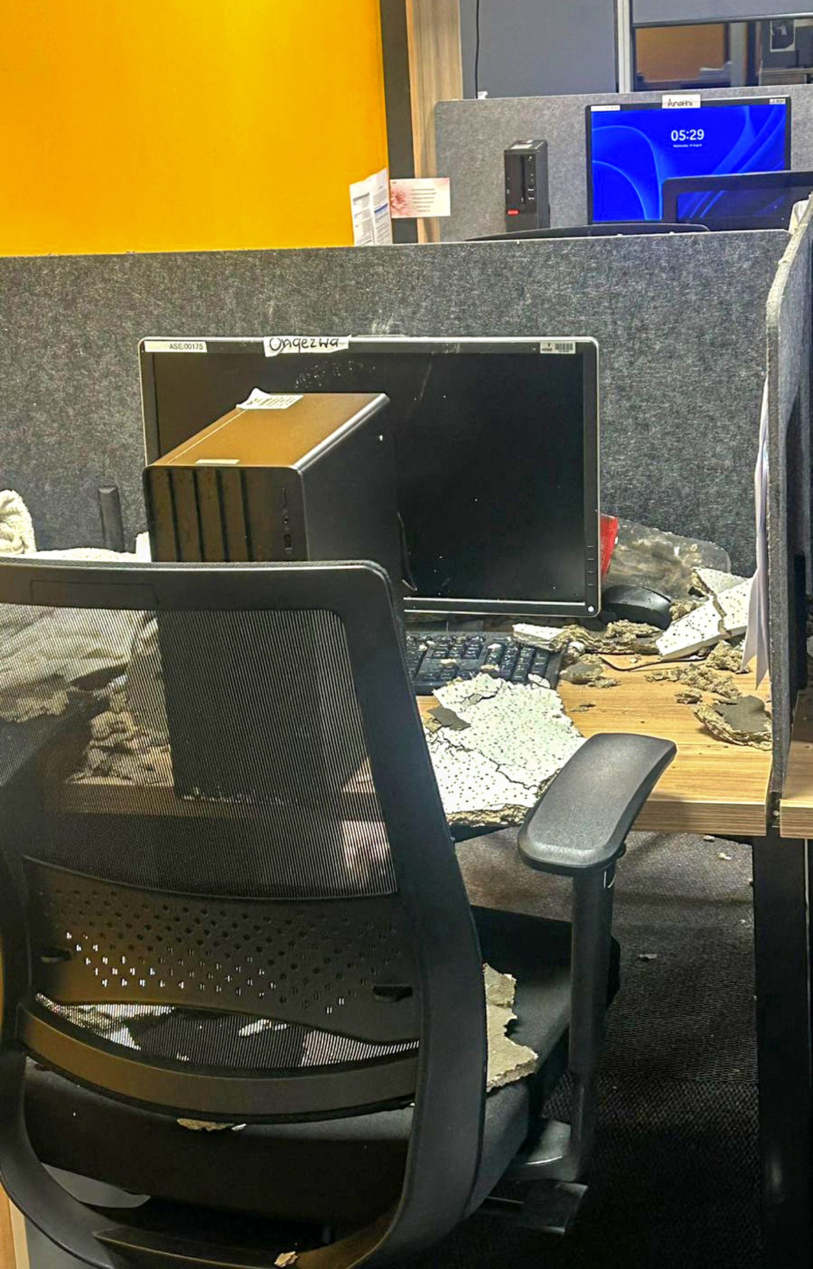 NSFAS’s R2.5m-a-month offices hit by ceiling collapse, flooding
