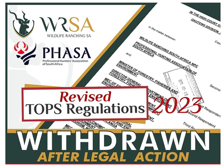 State caves in to game farmers and hunters over key wildlife protection