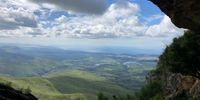 Taken from a cave on one of the tallest peaks of Outeniqua mountains above George. - Graham Nelson