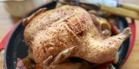 Family favourite: old-fashioned roast chicken with gravy. (Photo: Tony Jackman)<br>