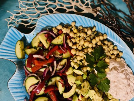 Salad Days: Tuna, Chickpea & Avocado Salad