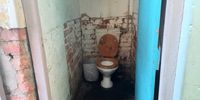 One toilet shared by about 25 tenants. (Photo: Marecia Damons)