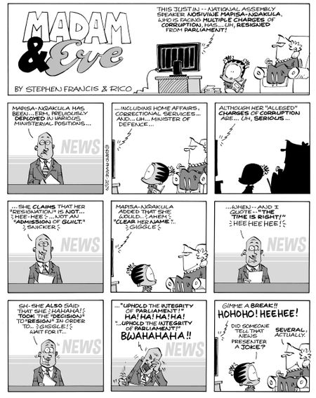 In Today's Punchlines...