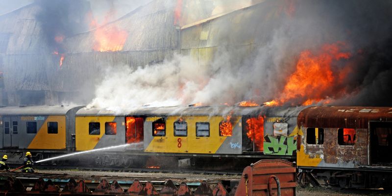 Jailed arsonist admits taxi industry cashes in on train fires