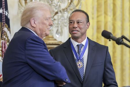 Woods makes it official, announces relationship with Vanessa Trump