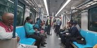 Passengers on the Central Line train from Mandalay. Photo: Sandiso Phaliso