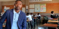 Walmer High School mathematics teacher Songezo Mtati has been teaching his matrics since 6 January.  (Photo: Deon Ferreira)