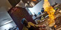Piping hot kitchen at Joburg's Cafe Del Sol Classico