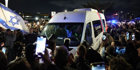 Israelis cheer release of first three Gaza hostages; Hamas’ armed wing ‘will abide by ceasefire deal’